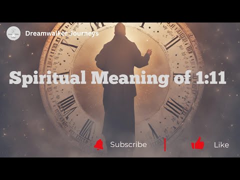 Spiritual Meaning of 1:11 | Angel Number Message, Alignment, and New Beginnings