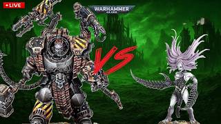11th Edition TTS Stream! 𖤓Chaos Space Marines vs 𖤓Chaos Daemons! Warhammer40k!