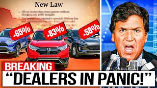 Car Dealerships in America Are DESTROYED After This New Law — Total PANIC!