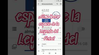 [La Leyenda del Fénix] ¿El juego ocupa mucho?😎Libera GIGAS de tu móvil 😎♫It'sMeKimchy♫ #shorts screenshot 4