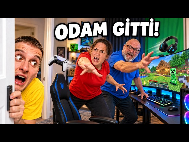 1 MİLYON TL YENİ OYUNCU ODASI YAPTIM ?! (annemler çıldırdı)