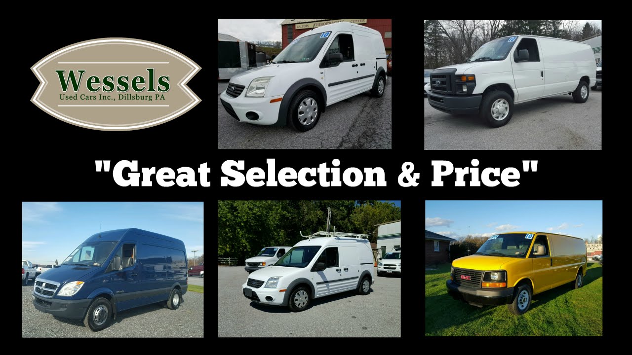 Used Cargo Vans For Sale in PA August 2016 Inventory YouTube
