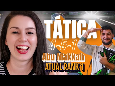TÁTICA DO JOGADOR RANK 1 DO FC PRO OPEN EAFC25 | ABU MAKKAH | 451