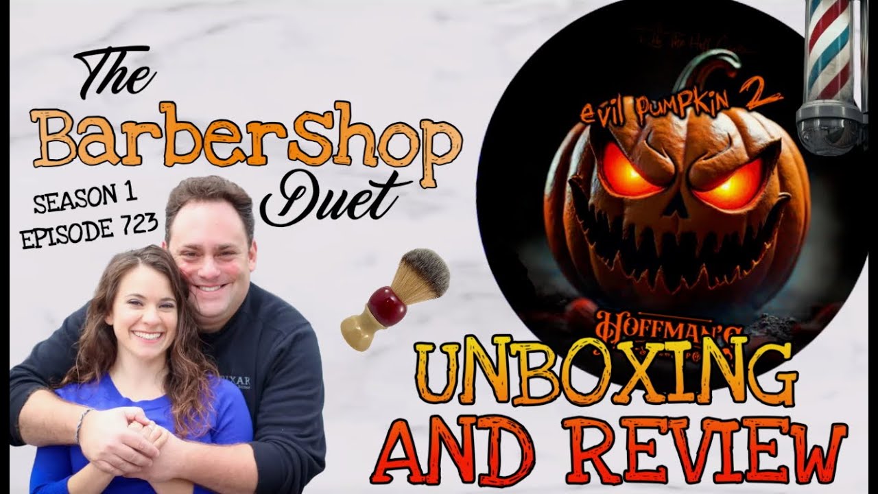 The Barbershop Duet - Evil Pumpkin 2 Shave Soap by Hoffman's