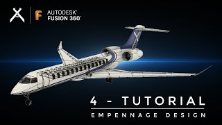 How to Model an Aircraft in Fusion 360 | Tutorial 4 - Empennage | Step-by-Step (4K) screenshot 3