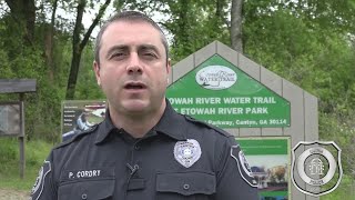 Canton police officer heroically saves teens who fell in Etowah River