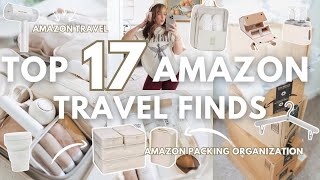 TOP 17 Amazon Travel Finds: packing organization + amazon travel must haves