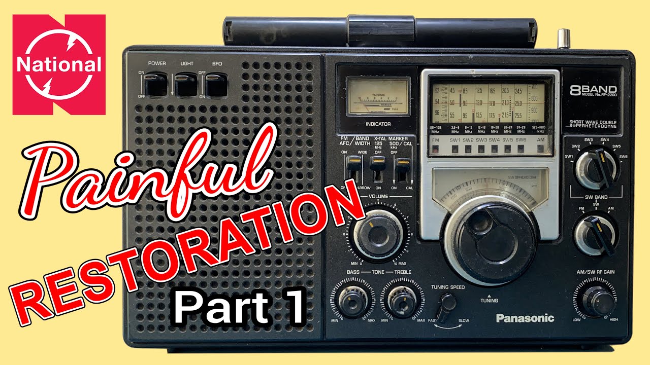 A Look Back: Memories of the Panasonic RF-2200 and its sibling