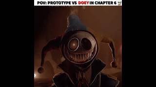Prototype vs DOEY In Chapter 6 💀🔥 #poppyplaytimechapter5 #prototype shorts