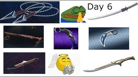 Day 6 of waiting for Reaver Karambit, Onimaru, Kuronami or Xerofang or anything on the thumbnail