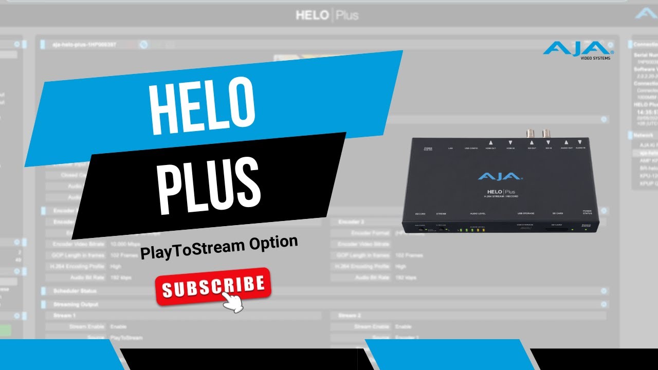 HELO Plus | PlayToStream Option