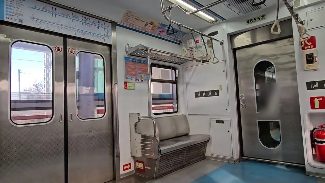 서울교통공사 4호선 오이도행 열차 안산 ~ 신길온천 ~ 정왕 (三菱GTO VVVF)