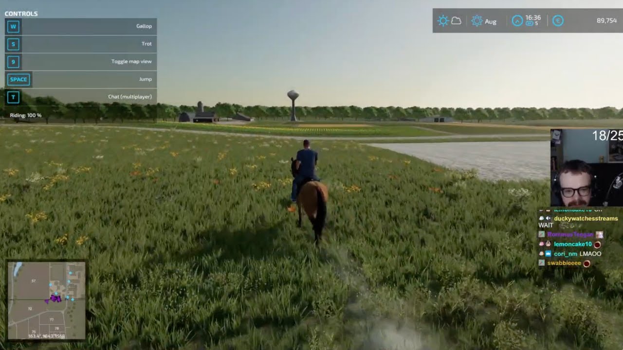 aksel and chiblee play farming simulation :3