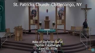 Mass of Christian Burial: Thomas Courtwright