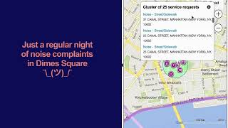 Dimes Square 311 Noise Complaints
