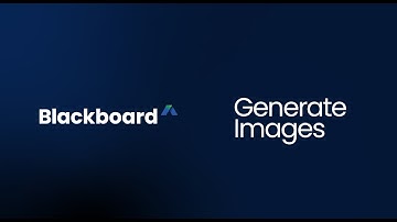 Generate Images - Blackboard