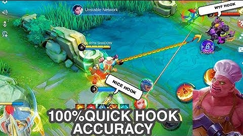 FRANCO 100% ACCURACY HOOK ||FRANCO MONTAGE | MLBB | MOBILE LEGENDS GAMEPLAY