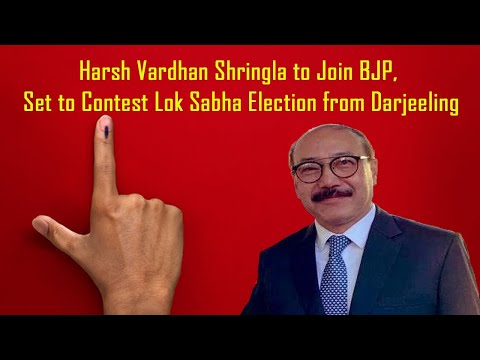 HarshVardhan Shringla to Join BJP, Set to Contest Lok Sabha Election from Darjeeling