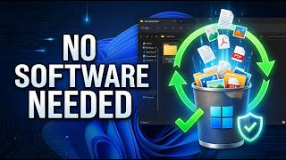 Recover Deleted Files Without Software! 4 Built-In Windows Methods (2026 Guide) screenshot 3