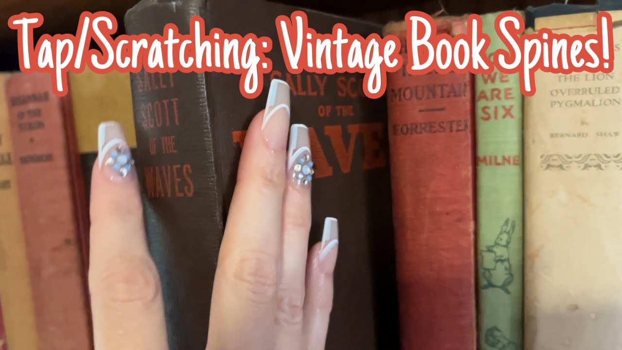 ASMR * Vintage Book Tapping & Scratching! * No Talking * ASMRVilla