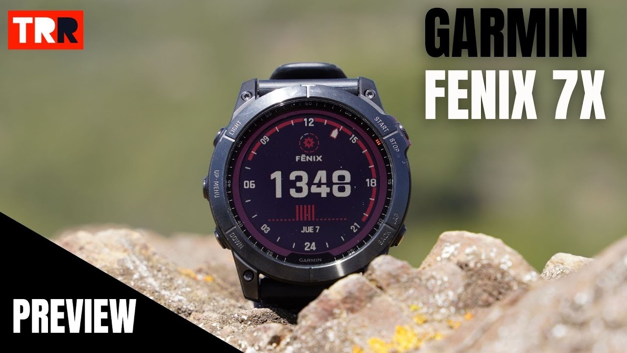 Garmin Fenix 7X Preview - Más autonomía, táctil, con linterna integrada,  - YouTube
