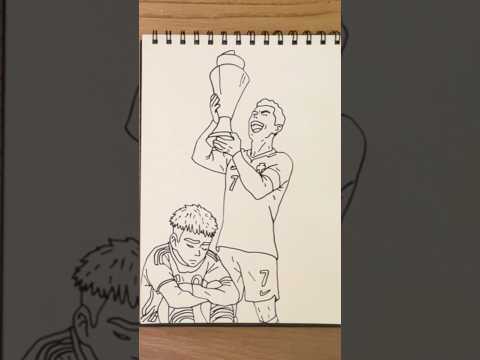 نهائي دوري الأمم الأوروبية لامين يامال حزين كريستيانو رونالدو سعيد رسم جيبلي الجزء 1