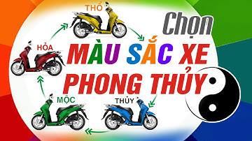 Chọn Màu Sắc Xe Hợp Tuổi, Hợp Mệnh Và Hợp Phong Thủy  | Hướng Dẫn Cách Chọn Màu Xe Để Gặp May Mắn