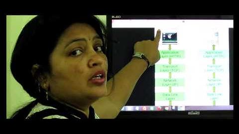 learn computer in hindi-networking archi. part 4 Tcp/ip working process -1