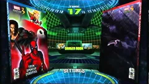 Marvel Vs Capcom 3 Xbox Live Player Match Lobby 09-04-2011