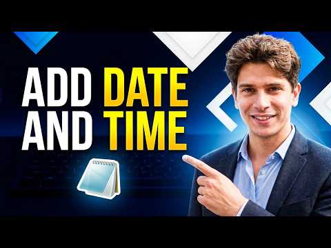 How To Add Date And Time In Notepad [2026 Guide]
