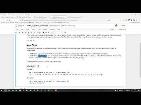 Python for Beginners - Week 5 Bonus Exercise - Solution