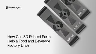 How Can 3D Printed Parts Help a Food and Beverage Factory Line?