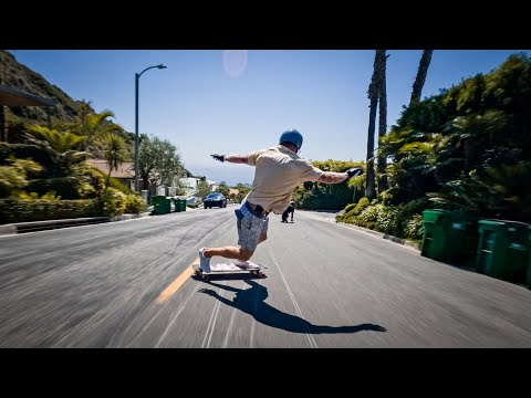 This is how you want to Downhill Skate with your friends