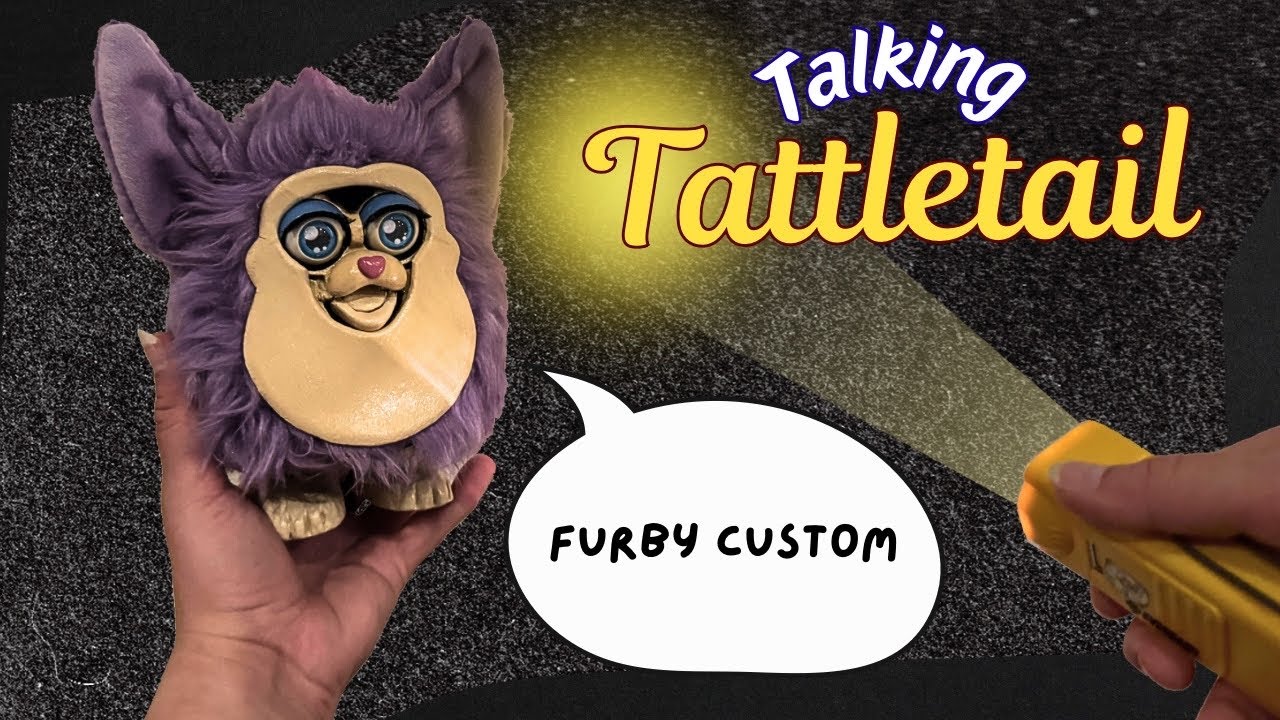 Давайте создадим аниматроника Tattletail (Furby Custom)