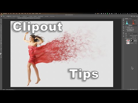 2 Tricks to Help With Difficult Clip Outs in Photoshop