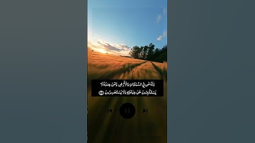 الآية 19 الى 20 الآية من سورة الانبياء للقارئ اسلام صبحي #الله #قرآن #راحة_نفسية #اكسبلور #foryou