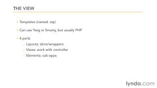 MarocTuto.com_04  CakePHP flow and architecture