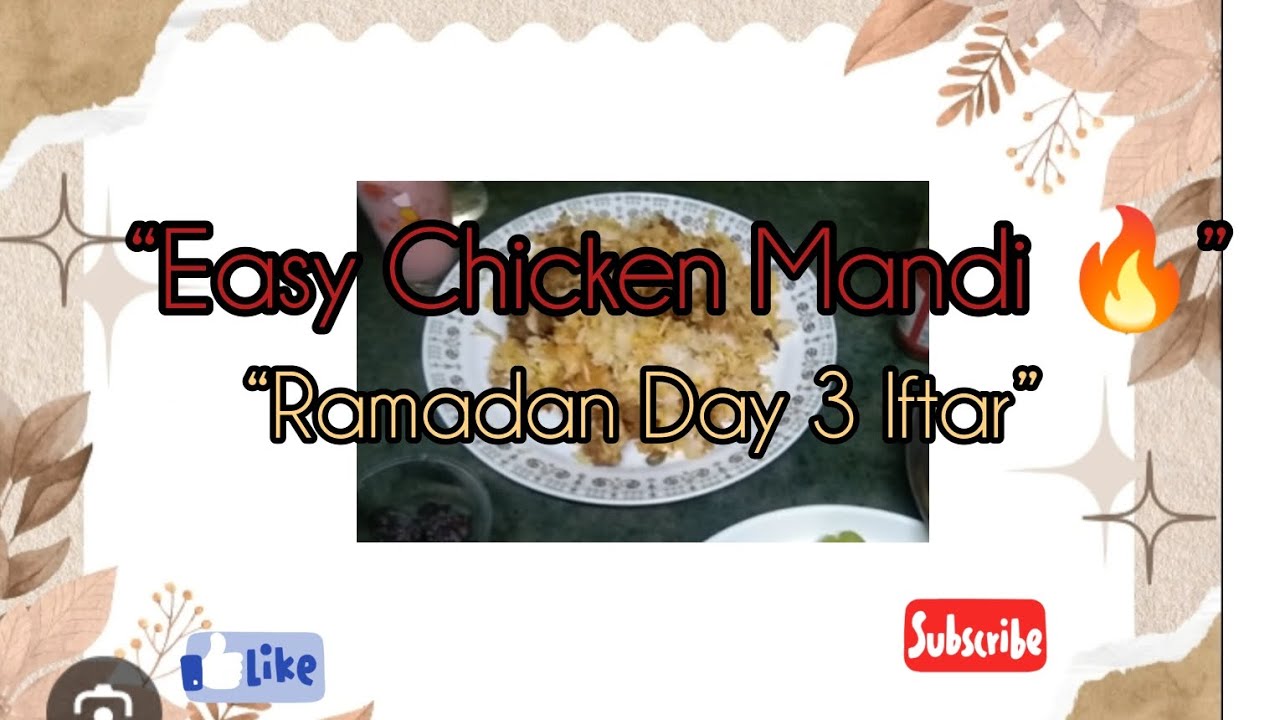 മൂന്നാം റമളാൻ ദിവസം 🌙 Easy Chicken Mandi & Veg Cutlet | Iftar Vlog Malayalam