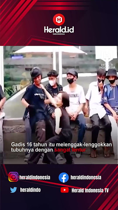Bikin Geger, Video Jeje Joget dengan Empat Kawannya di Tempat Umum