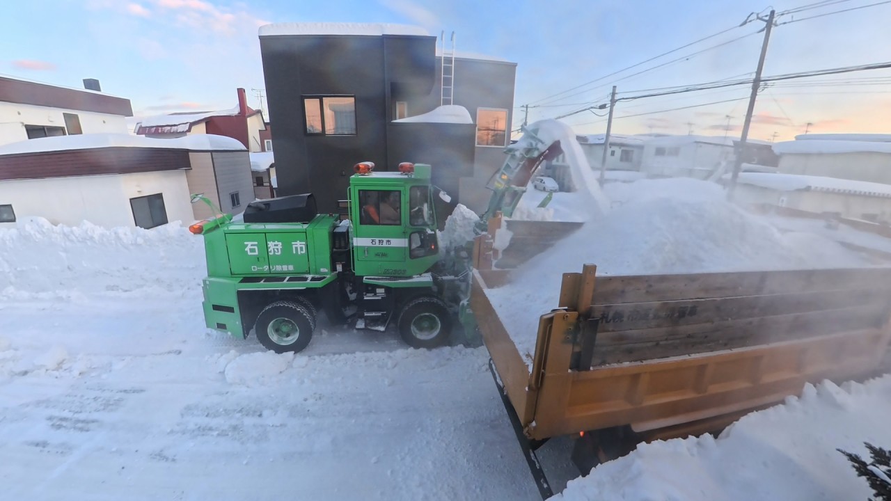 【排雪来ました！】積雪が多かったので助かりました　2026年2月7日