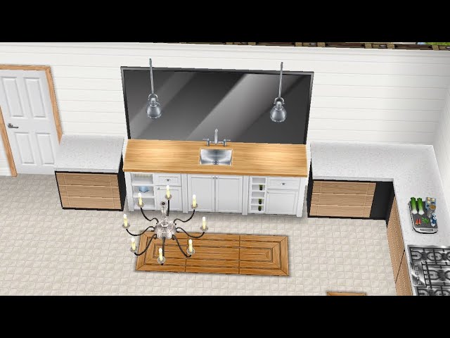 They removed the oak TV unit and now its back in an online pack? : r/ simsfreeplay