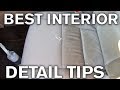 Best Interior Detailing Tricks: Leather and Plastics