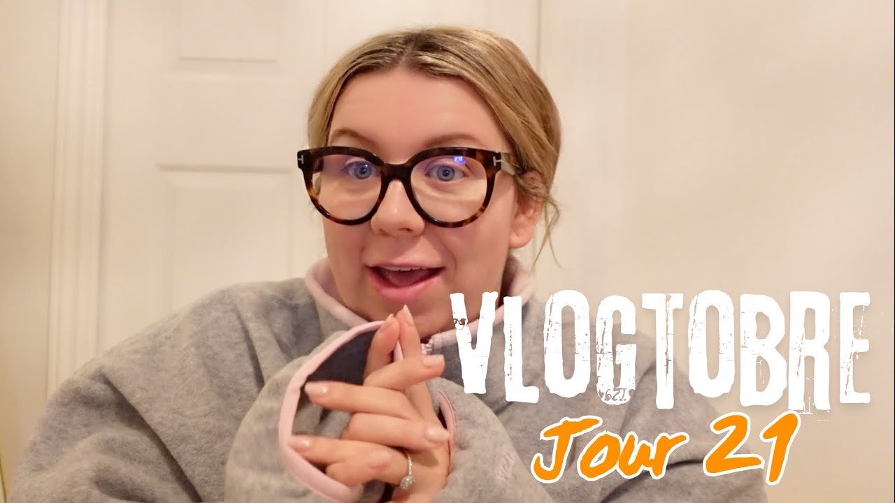 VLOGTOBRE JOUR21: Mise au point, Colis concept C, Journée pluvieuse