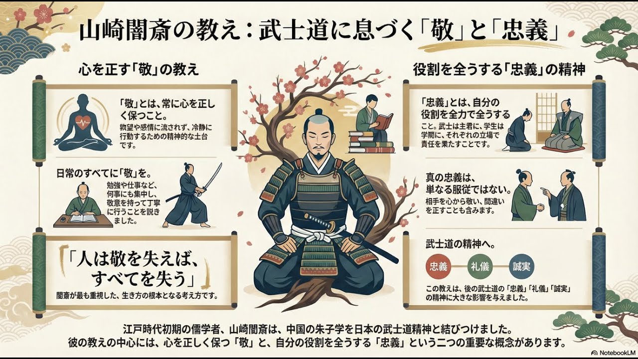 [[倫理]][[日本史]] 武士学者の道：山崎闇斎からの教え - YouTube