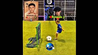 Ronaldo jr x messi jr skills🤣🔥🥅
