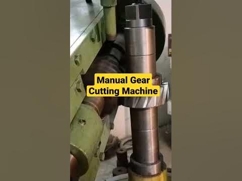 Helical Gear Cutting Machine - YouTube