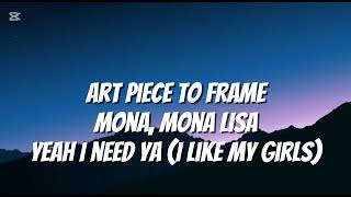 J-Hope - MONA LISA (Lyrics)