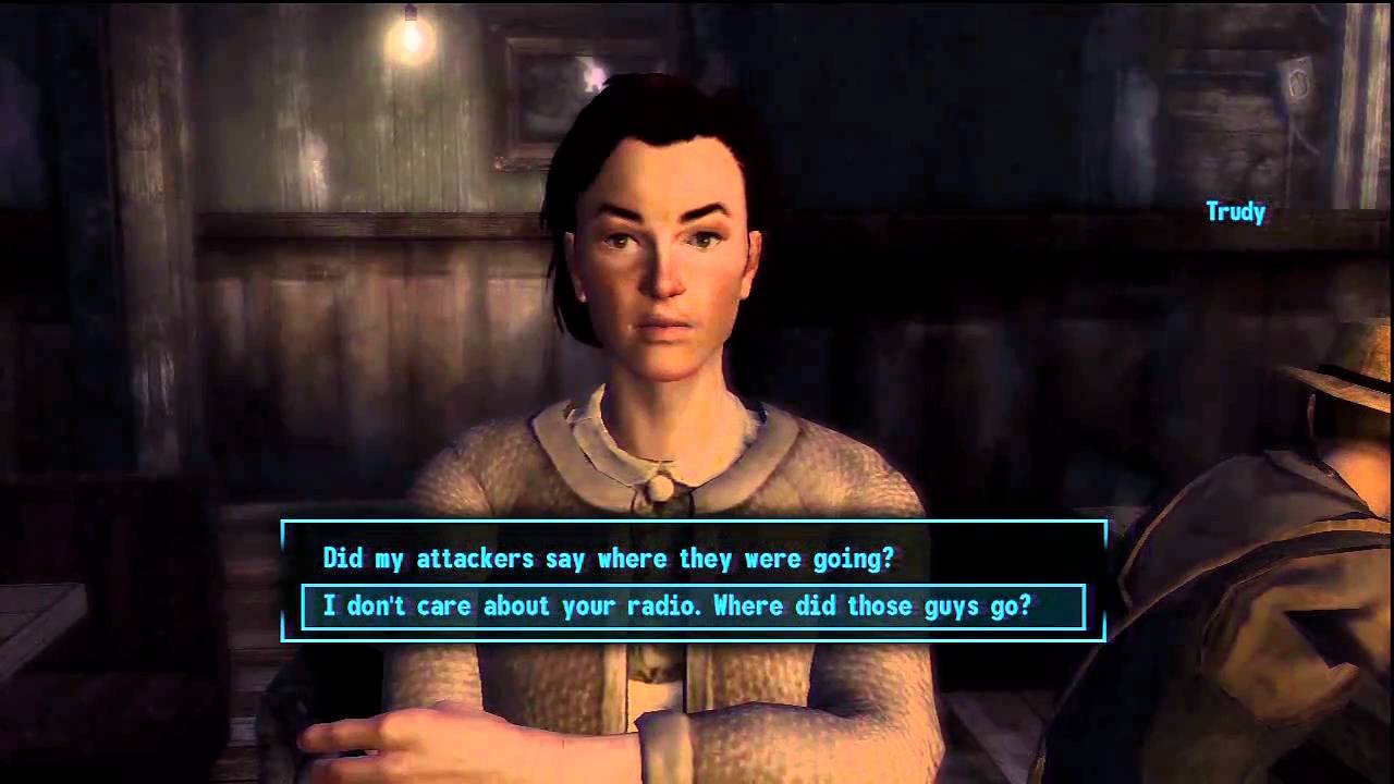 Fallout: New Vegas pt3 - Quality Time With Trudy (Playthrough Gameplay ...