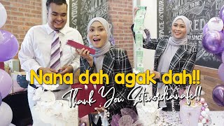Surprise Birthday? Nana dah agak dah......