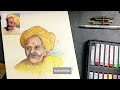    da ra bendre drwaing soft pastel colour  kannadanaadohastudio 